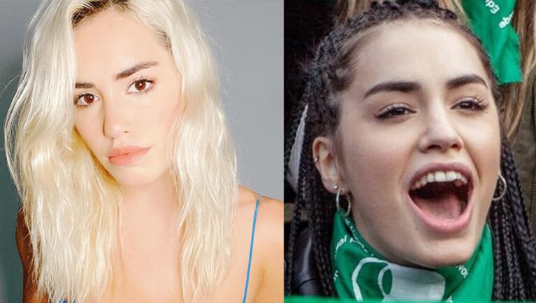 Lali se mostró angustiada y preocupada por los femicidios en cuarentena.