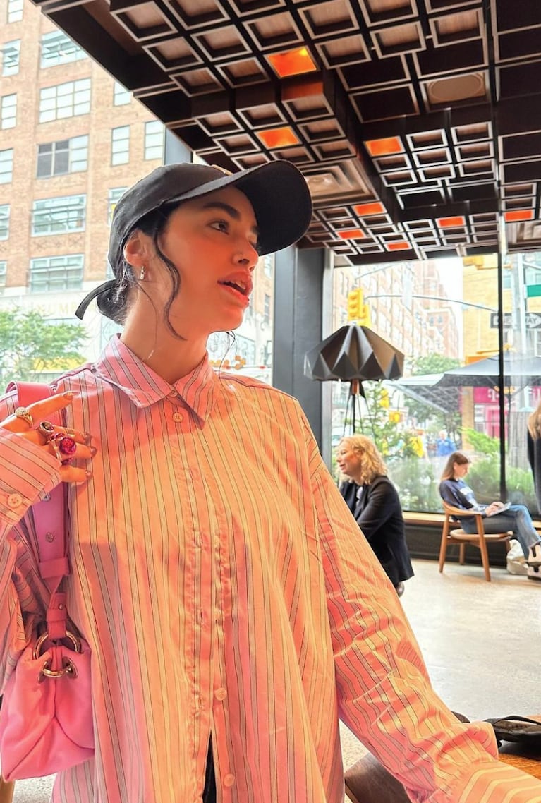 Lali y Pedro en Nueva York.