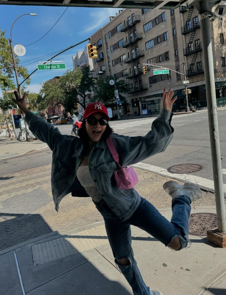 Lali y Pedro en Nueva York.