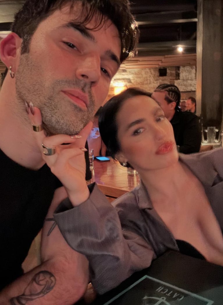 Lali y Pedro en Nueva York.