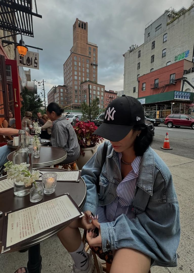 Lali y Pedro en Nueva York.