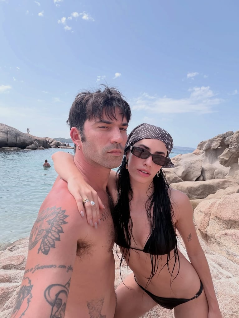 Lali y Pedro Rosemblat. Foto: Instagram @lali