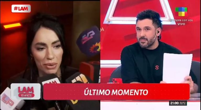 Lali y Pepe Ochoa. Foto: captura América TV