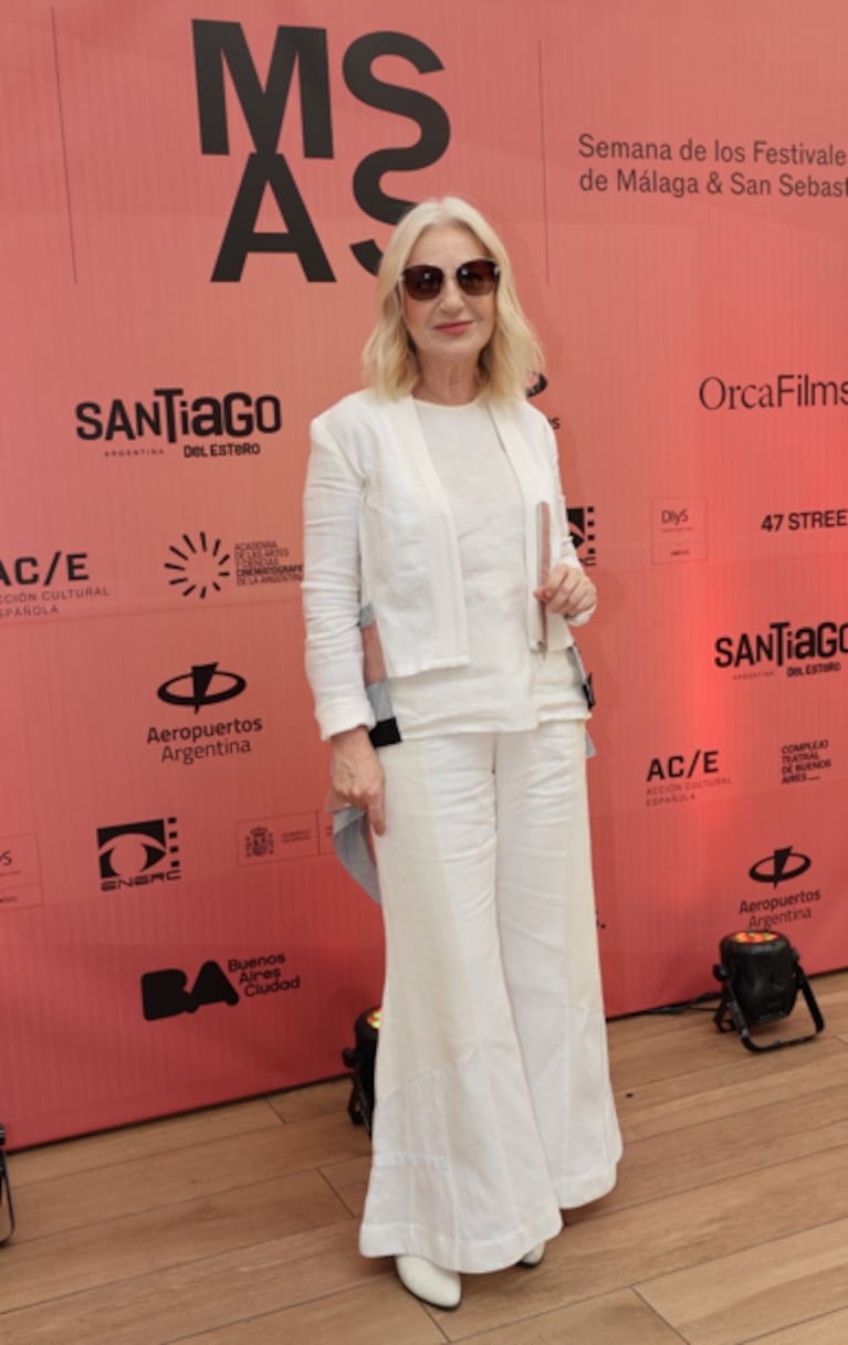 Lali y Peter Lanzani en la Semana de los festivales de Cine de Málaga y San Sebastián en Buenos Aires