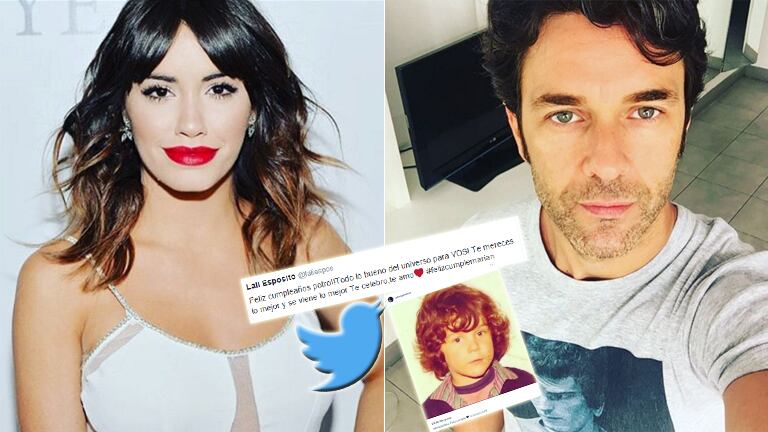 Lali y un mensaje súper especial a Mariano por su cumple (Foto: Instagram y Twitter)