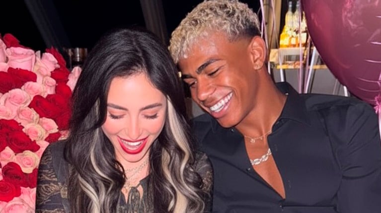 Lamine Yamal le regala un Ferrari a Nicki Nicole por su cumpleaños (Foto: captura de Instagram).