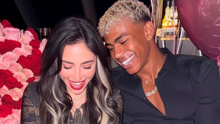 Lamine Yamal le regala un Ferrari a Nicki Nicole por su cumpleaños (Foto: captura de Instagram).