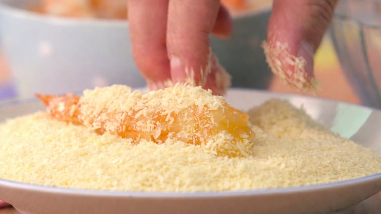 Langostinos con panko, una receta que sale fácil y en pocos pasos. Foto: Cucinare TV
