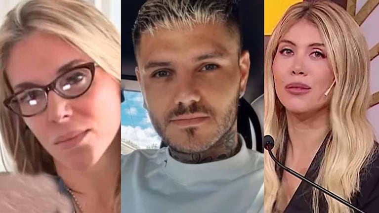 Lara Piro, Mauro Icardi y Wanda Nara