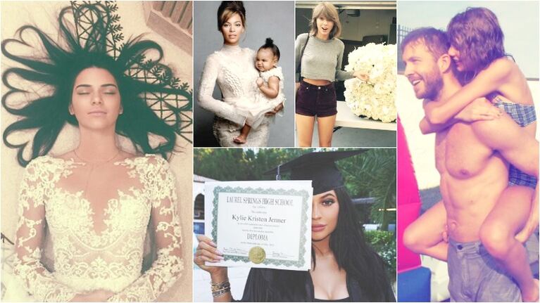 Las 5 fotos con más "me gusta" de Instagram en 2015.