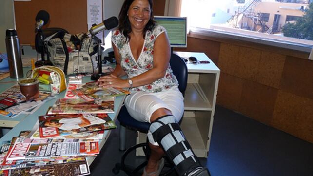 Las accidentadas vacaciones de Elizabeth Vernaci