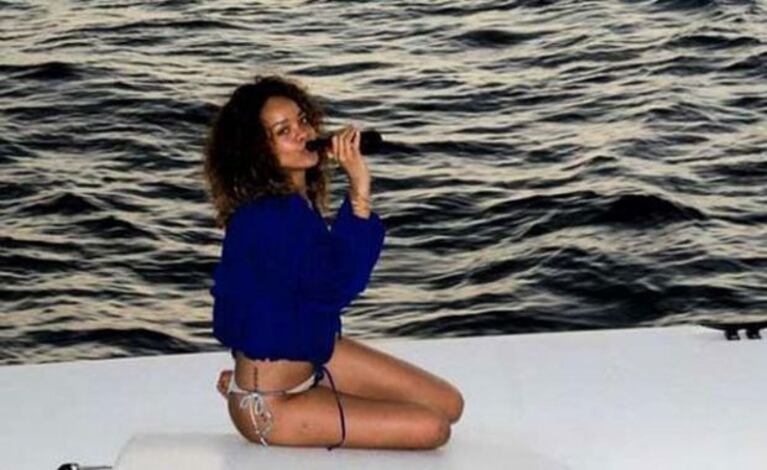 Las alocadas vacaciones de Rihanna en Hawaii. (Foto: Web)