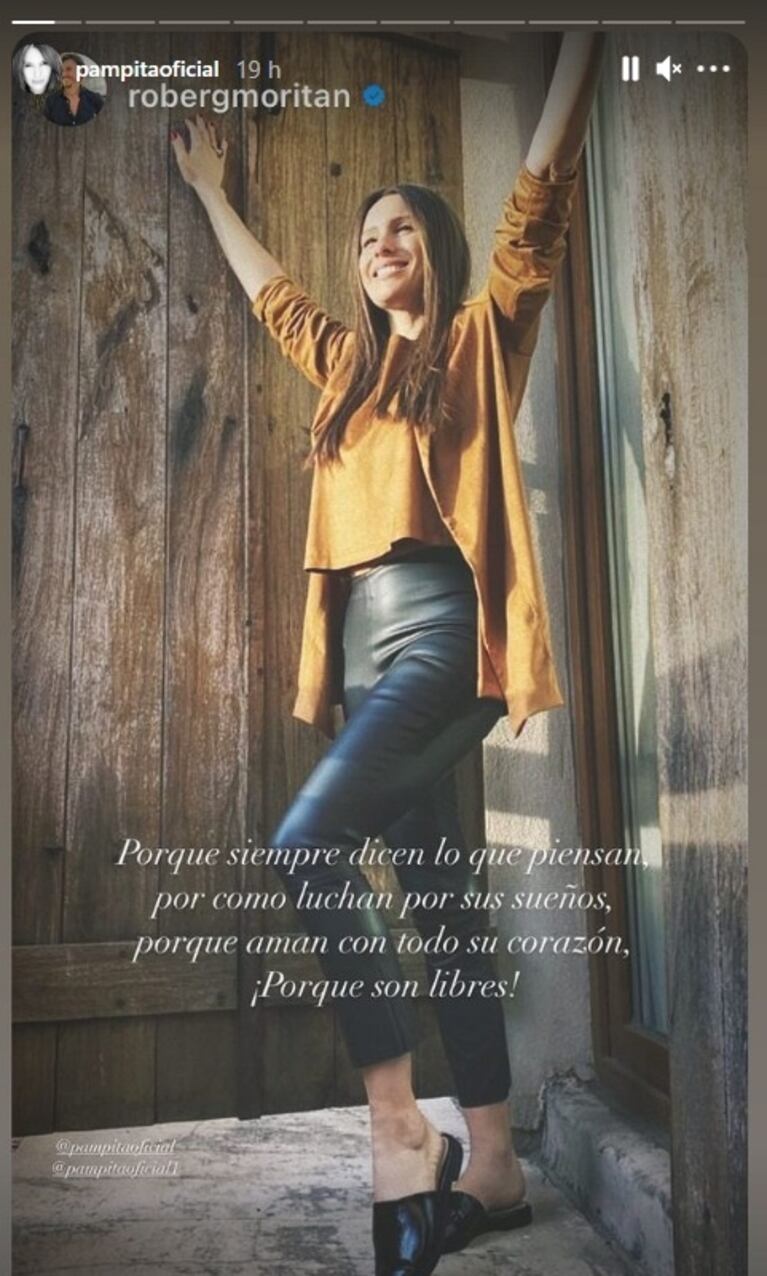 Las bellas fotos de Pampita junto a sus hijos en el Día de la Mujer y el romántico mensaje de Roberto García Moritán