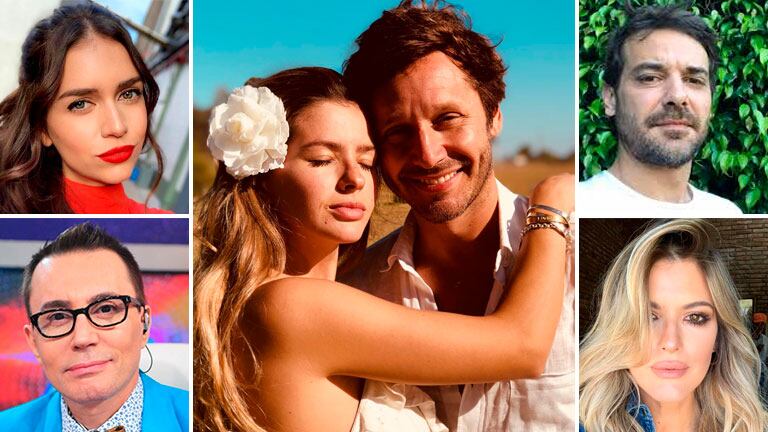 Las cálidas felicitaciones de los famosos a la China Suárez por su segundo embarazo junto a Benjamín Vicuña