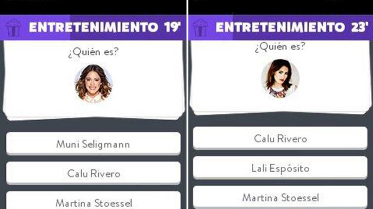 Las celebridades argentinas que tienen su lugar en el juego furor de 2014.