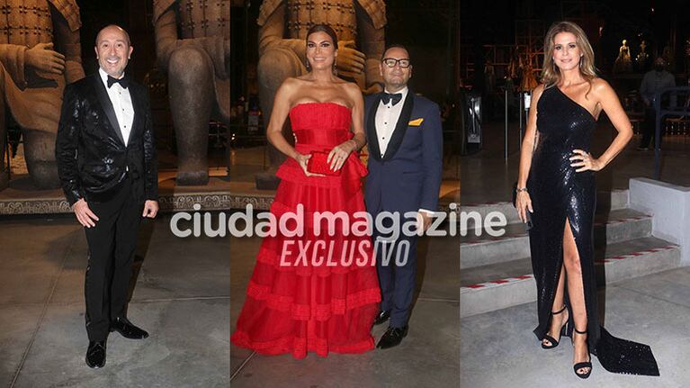 Las celebridades asistieron a la presentación de Fabián Medina Flores (Fotos: Movilpress). 
