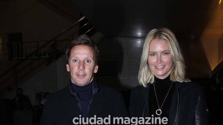 Las celebridades disfrutaron del show de Hernán Cattaneo (Fotos: Movilpress)