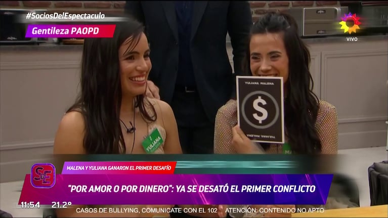 Las correntinas de Por Amor o por Dinero.