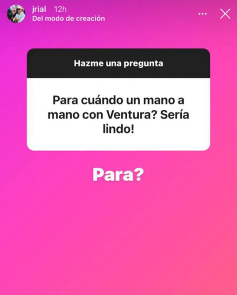Las desconcertantes respuestas de Jorge Rial sobre un posible reencuentro con Luis Ventura: "Lo quiero"
