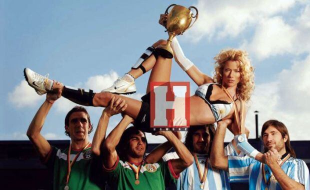 Las diosas de los diez años de la revista H (Foto: revista Hombre).