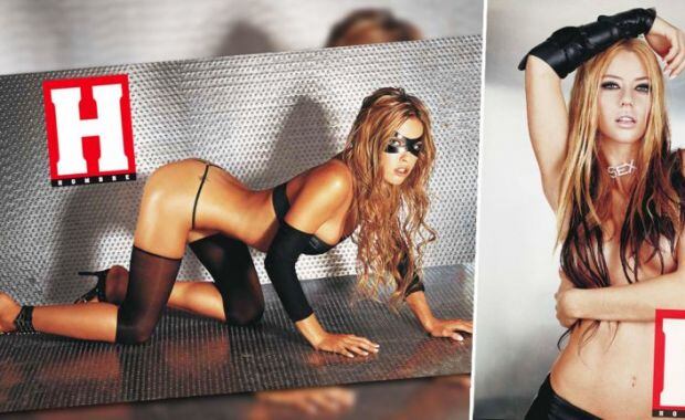 Las diosas de los diez años de la revista H (Foto: revista Hombre).