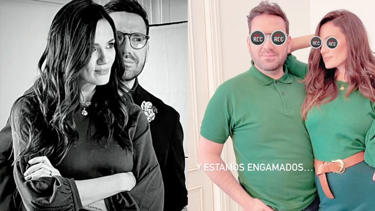 Las divertidas fotos de Paula Chaves y Damián Betular en la previa de Bake Off.