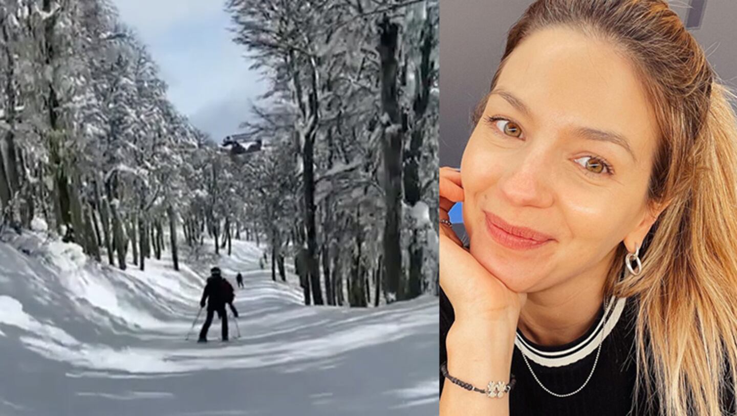 Las divertidas vacaciones de Marcela Kloosterboer en San Martín de los Andes con sus amigas.