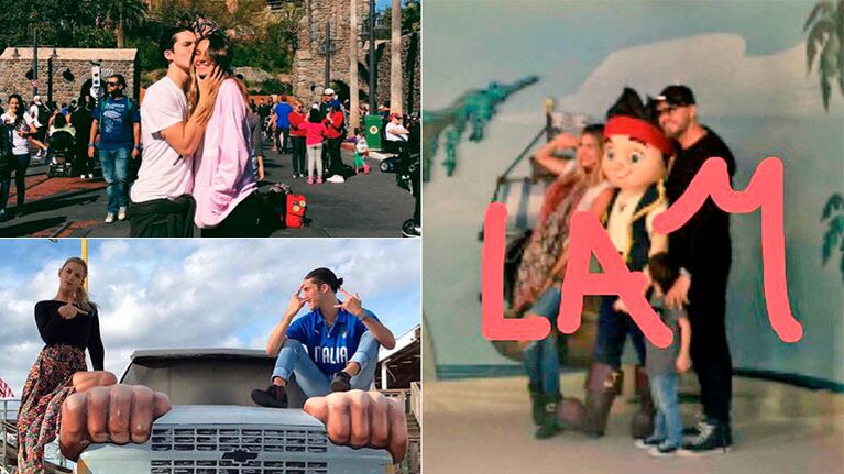 Las divertidas vacaciones de Marcelo Tinelli, junto a sus hijos menores en Disney