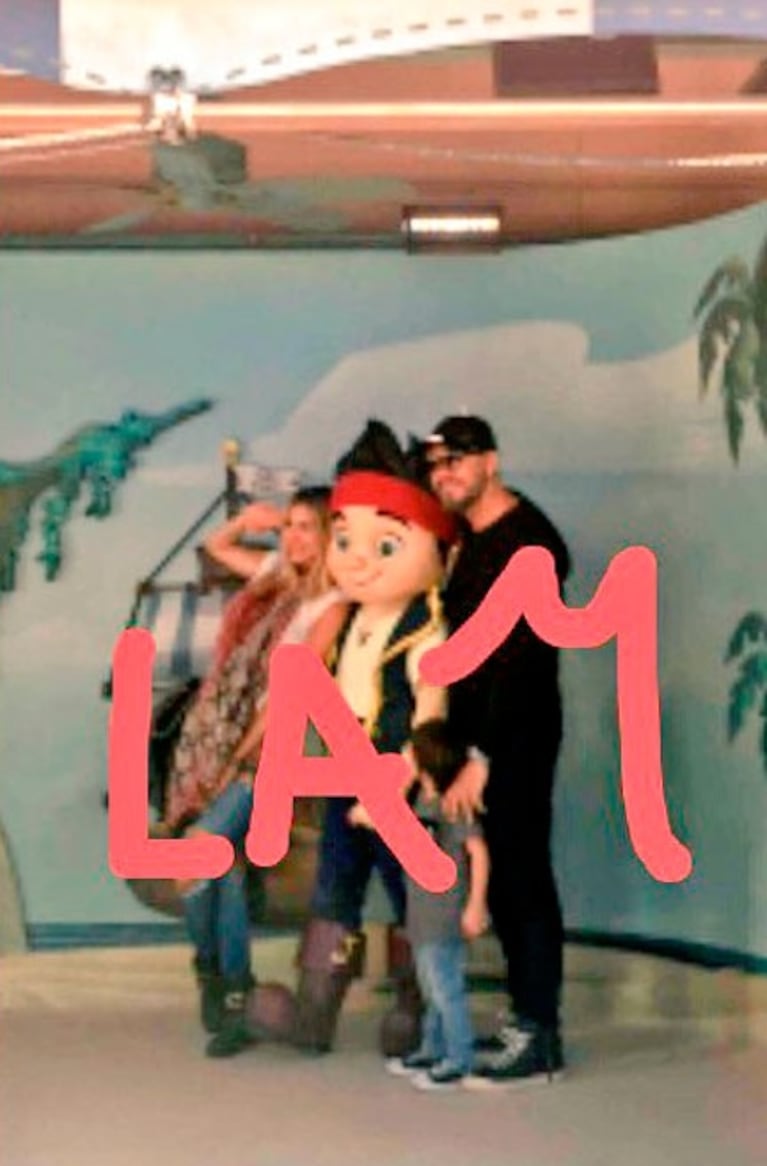 Las divertidas vacaciones de Marcelo Tinelli, junto a sus hijos menores en Disney 