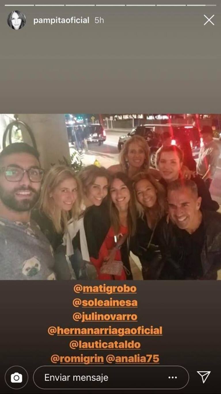 Las divertidas vacaciones de Pampita con sus mejores amigos en Miami: ¡muchas risas y paseos súper top!