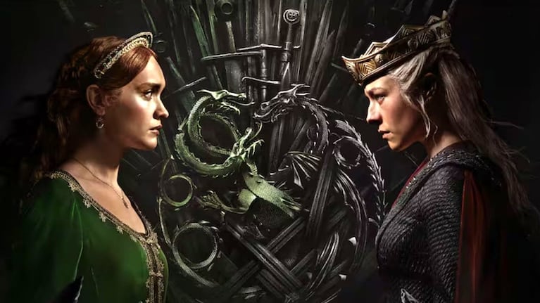 Las dos facciones de la familia Targaryen que disputan el control de los Siete Reinos en la producción de HBO Max.