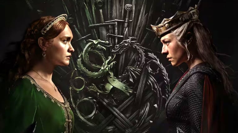 Las dos facciones de la familia Targaryen que disputan el control de los Siete Reinos en la producción de HBO Max.