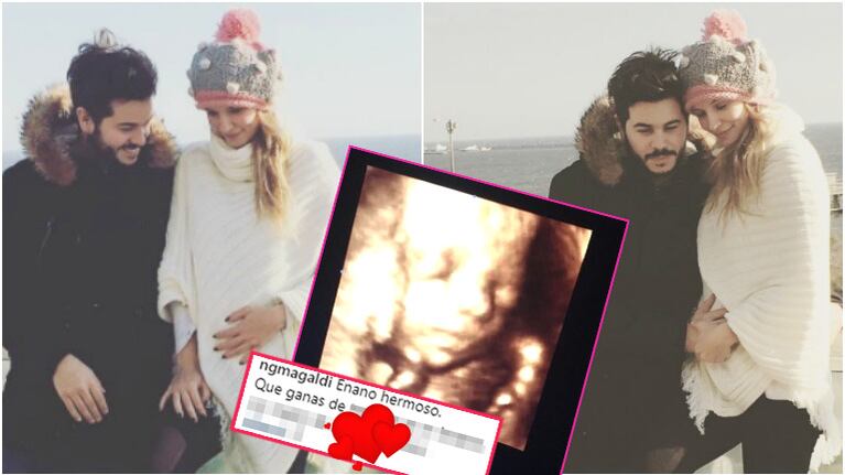 Las dulces palabras de Nicolás Magaldi dedicadas a su bebé en camino (Fotos: Instagram)