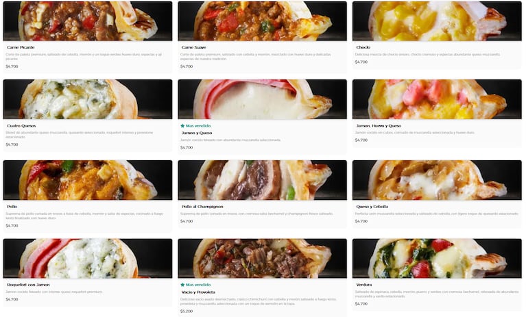 Las empanadas que come Ricardo Darín.