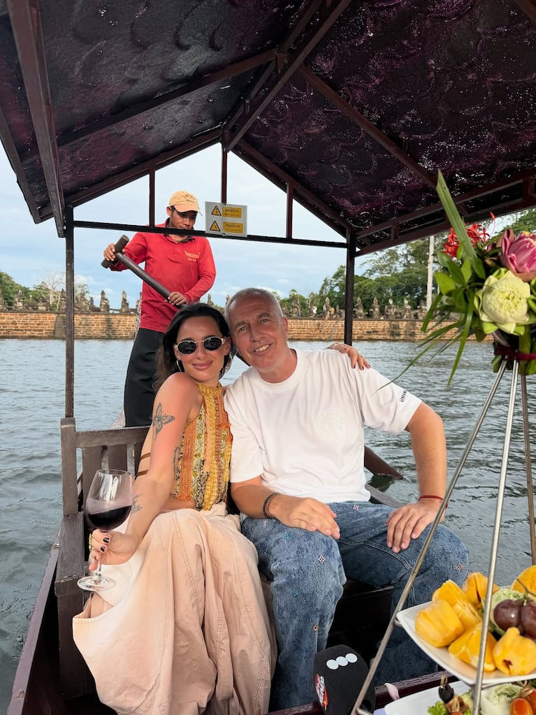 Las espectaculares fotos de Flor Jazmín Peña en Camboya con Marley | Créditos: Instagram @florjazminpe