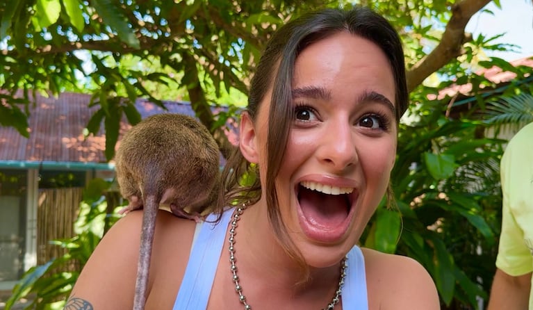 Las espectaculares fotos de Flor Jazmín Peña en Camboya con Marley | Créditos: Instagram @florjazminpe
