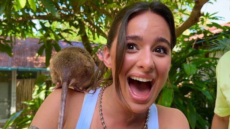 Las espectaculares fotos de Flor Jazmín Peña en Camboya con Marley | Créditos: Instagram @florjazminpe