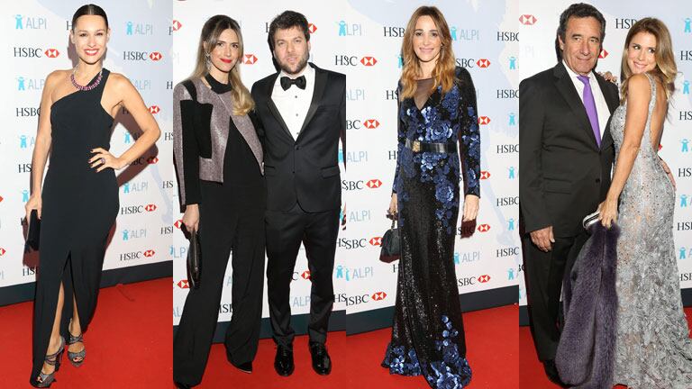 Las estrellas dijeron presente en la cena de ALPI (Fotos: Grupo Mass). 