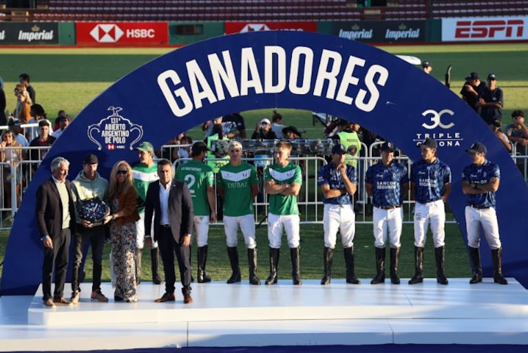 Las famosas brillaron en la final del Abierto Argentino de Polo