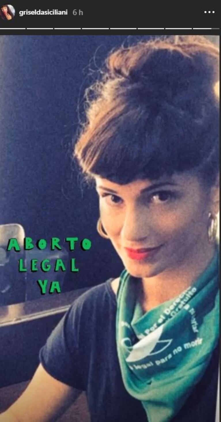 Las famosas pidieron por el aborto legal en el "pañuelazo verde": sus fuertes mensajes en las redes sociales