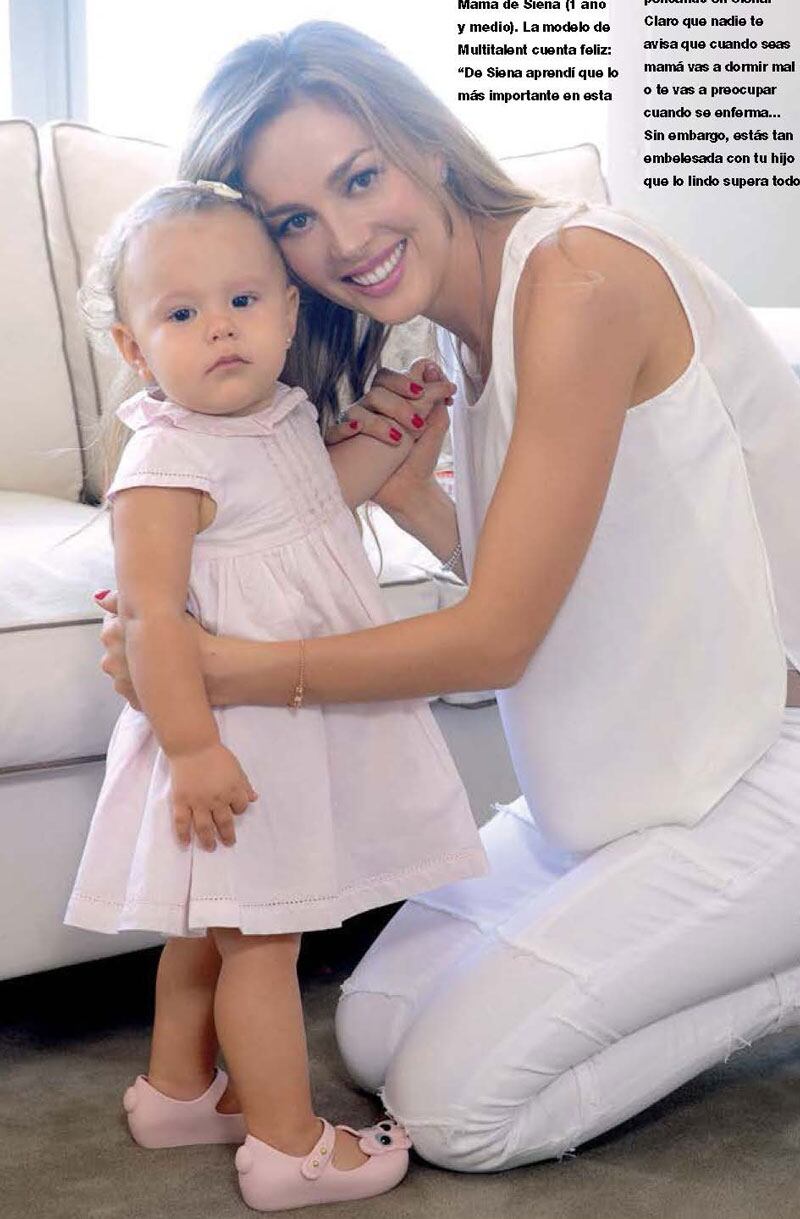 Las famosas posaron para Gente en el Día de la Madre. Foto: Gente