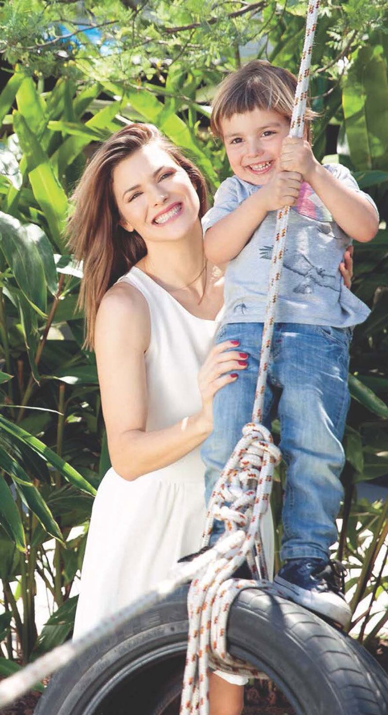 Las famosas posaron para Gente en el Día de la Madre. Foto: Gente