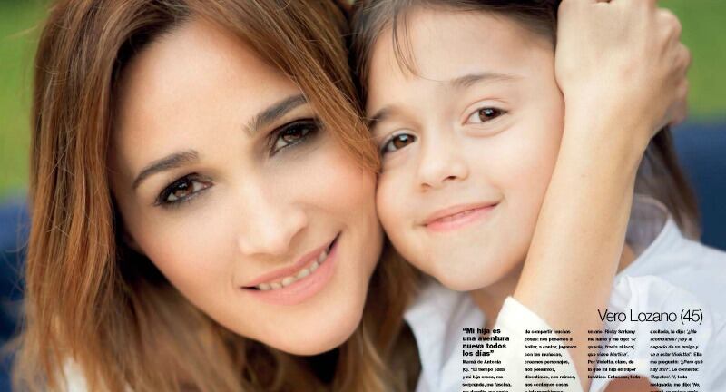 Las famosas posaron para Gente en el Día de la Madre. Foto: Gente