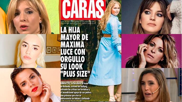 Las famosas, unidas contra la polémica tapa de Caras sobre la hija de Máxima: Esto también enferma