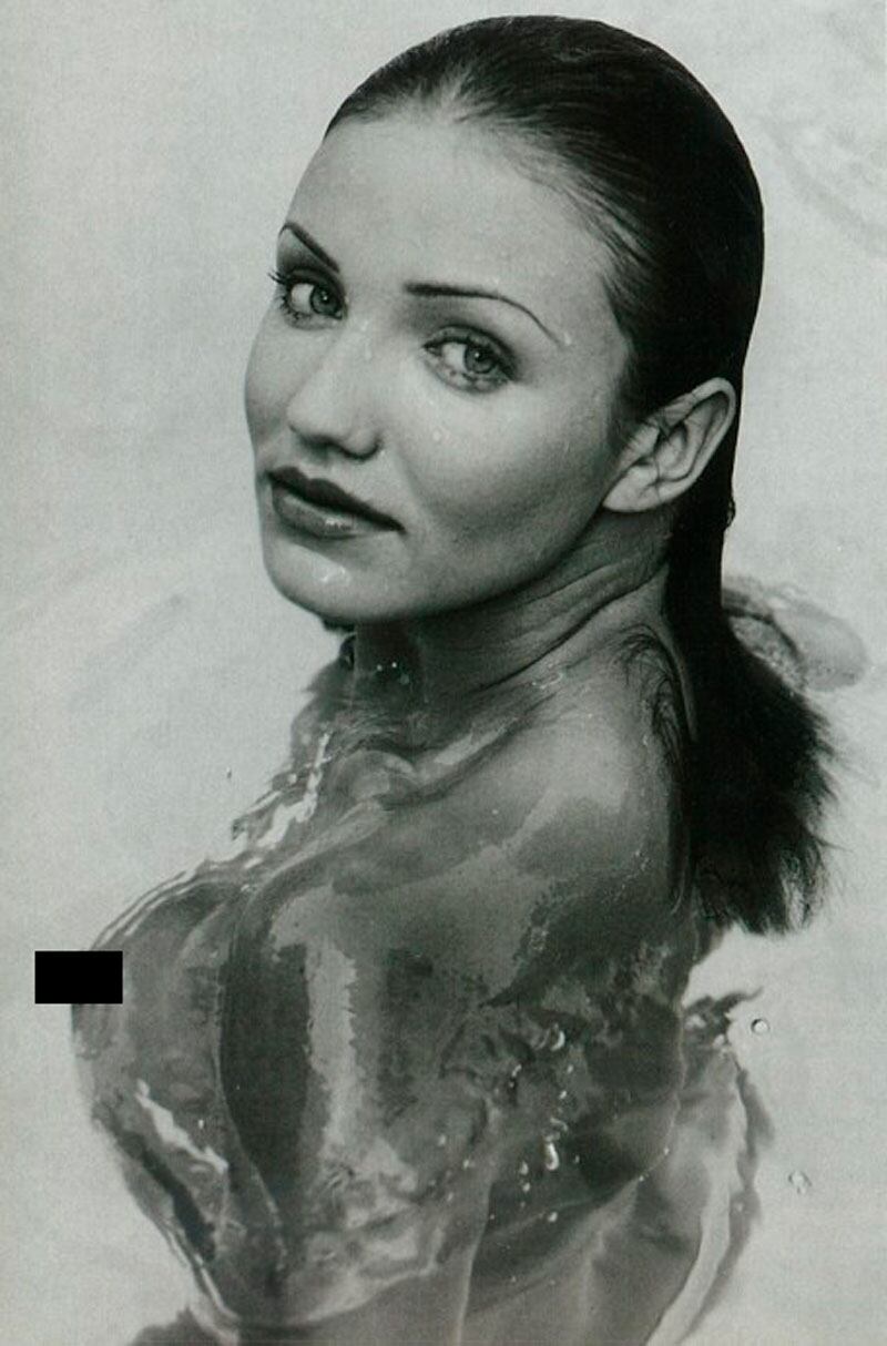 Las fotos al desnudo de Cameron Diaz. Foto: Web