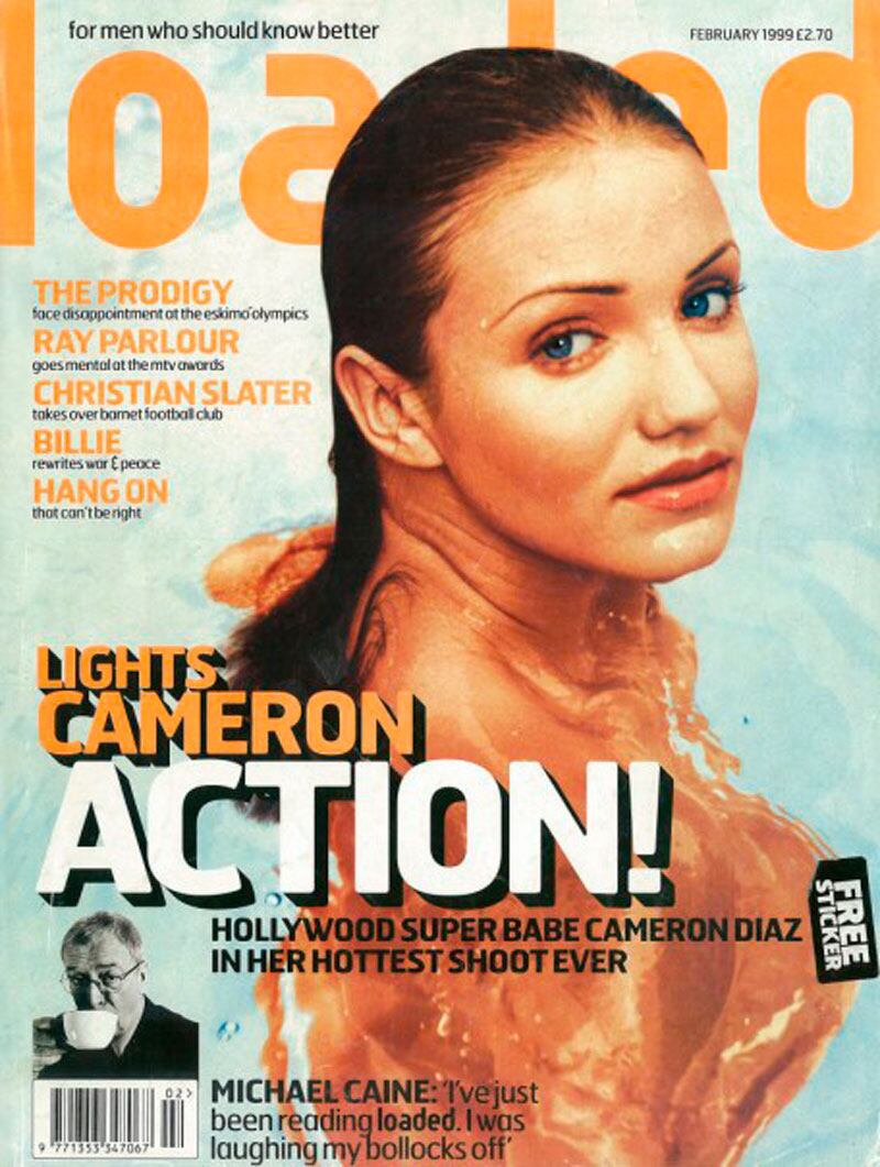 Las fotos al desnudo de Cameron Diaz. Foto: Web