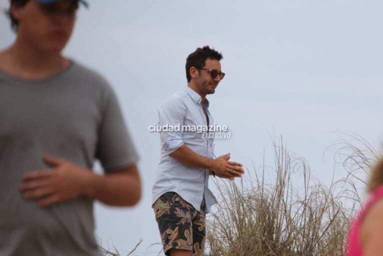 Las fotos de Benjamín Vicuña y su novia, Eli Sulichin: romántico almuerzo en José Ignacio