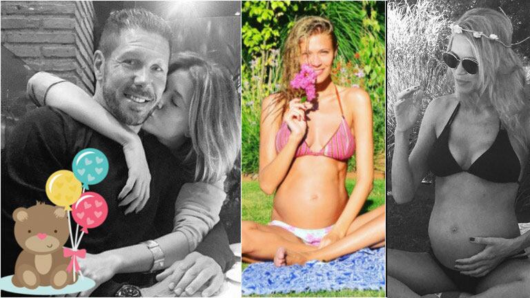 Las fotos de Carla Pereyra, la novia del Cholo Simeone, embarazada de 8 meses. Foto: Instagram
