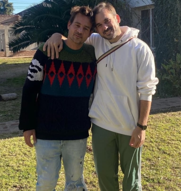 Las fotos de Chano Charpentier junto a su familia a un mes de su internación 