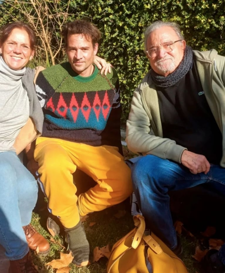 Las fotos de Chano Charpentier junto a su familia a un mes de su internación 